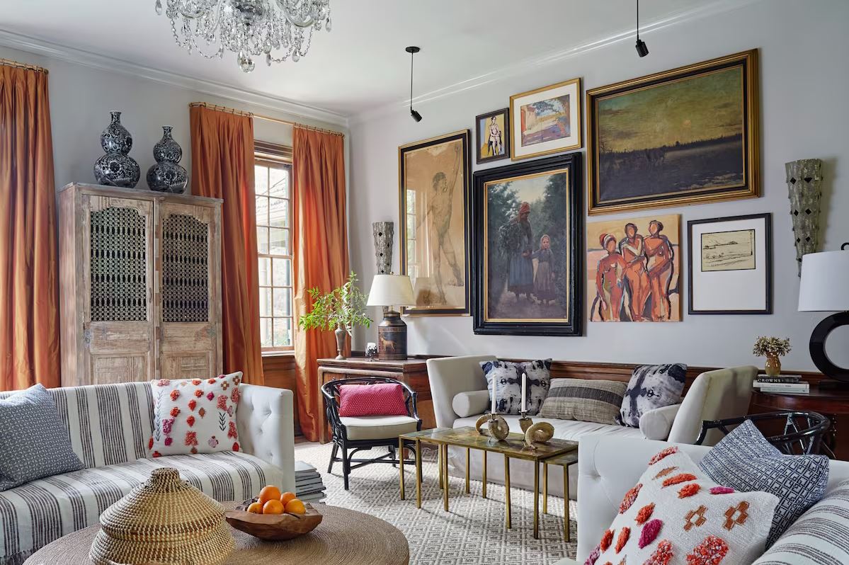 There’s an order to decorating a space.